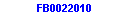 Cuadro de texto: FB0022010