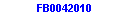 Cuadro de texto: FB0042010