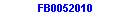Cuadro de texto: FB0052010