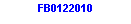 Cuadro de texto: FB0122010